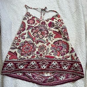 hollister flowy tank top